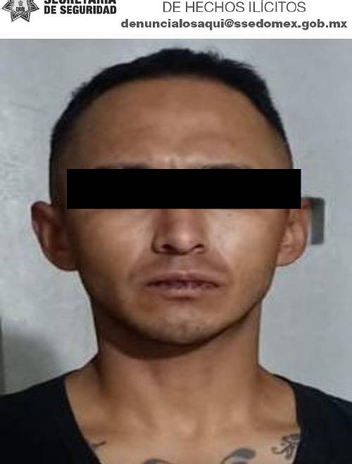 Detienen en Huehuetoca a probable agresor sexual de menor de edad